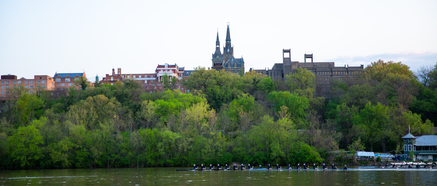 Georgetown Campus Sunrise Potomac